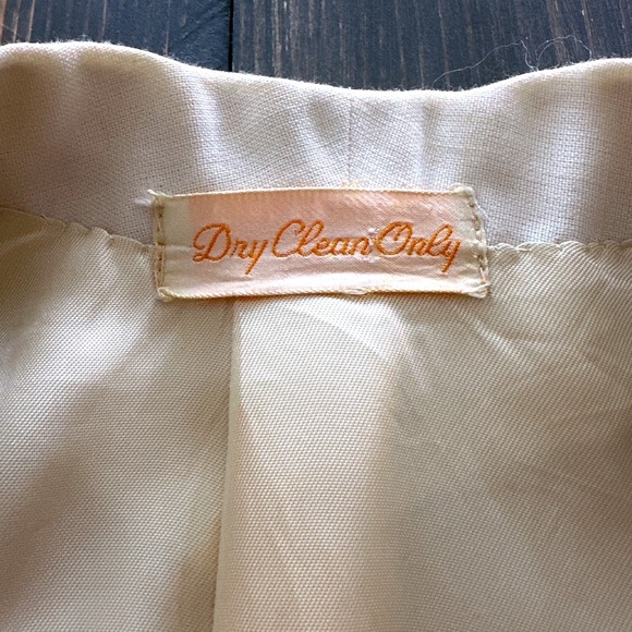 1970 US Air Force Officer Dress White Summer Uniform Coat Jacket Dinner USAF - Picture 8 of 12